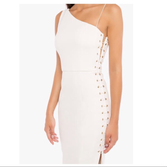 💥6 HR SALE💥 MISHA COLLECTION LACE UP SIDE DRESS - Picture 2 of 5